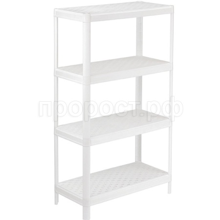 Полка 4 секции АРМАДА белый М2701 /3шт/М-пласт Полка 4 секции АРМАДА белый М2701 /3шт/М-пласт