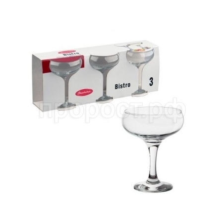 Набор бокалов БИСТРО (3шт) 270мл 44136B Набор бокалов БИСТРО (3шт) 270мл 44136B