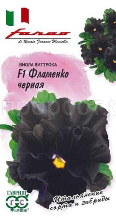 Виола Виттрока Фламенко черная F1 7шт серия Фарао