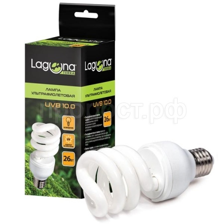 Лампа для черепах УФ Laguna UVB10.0 26Вт/83724004