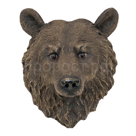 Голова медведя L34W23H42см 626481/F540