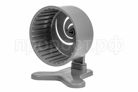 Игрушка для грызунов Колесо D90 Литое пластик с подставкой серый/3093 Игрушка для грызунов Колесо D90 Литое пластик с подставкой серый/3093