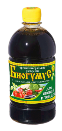 Биогумус для овощей и томатов 1л Сила Жизни