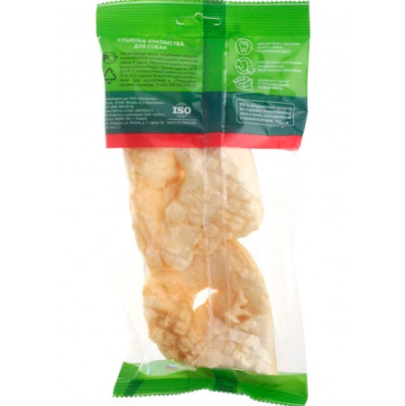 Лакомство для собак Нос телячий бабочка м/у /3390/