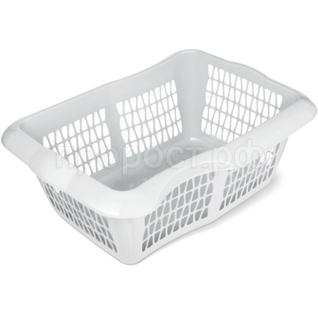 Корзина для чистого белья Молетта светло-серый С704  Корзина для чистого белья Молетта светло-серый С704