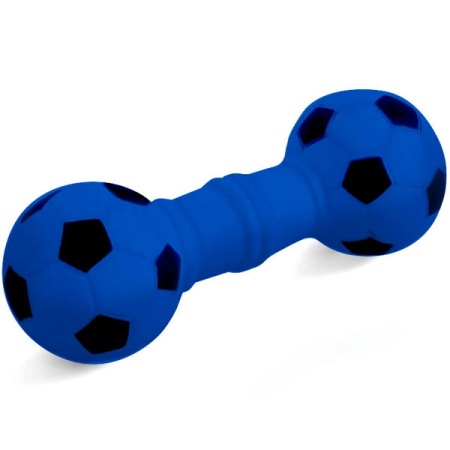 Игрушка с Гантель футбольная винил 17см/12101115/Триол