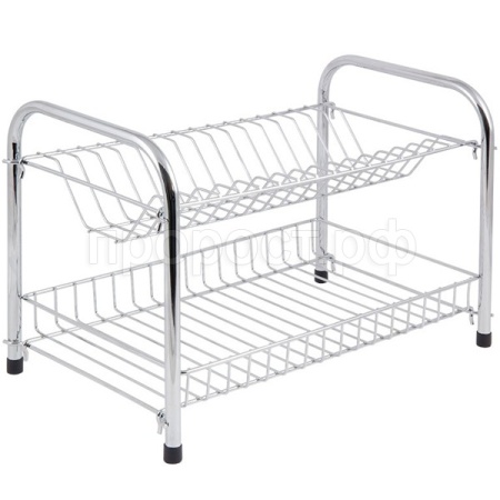 Сушилка д/посуды 2-х уровн. W3856E  настольная 39.50*24*28см 310859 Сушилка д/посуды 2-х уровн. W3856E  настольная 39.50*24*28см 310859