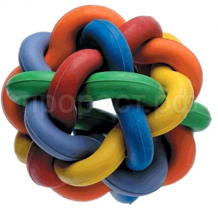 Игрушка для собак Мяч Плетенка 8,5см 23235 ЗР