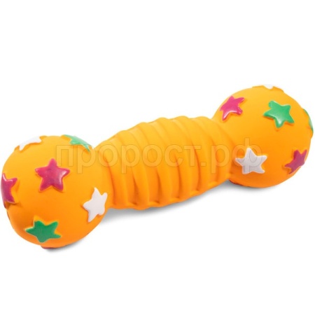 Игрушка с Гантель Звезды 15см/12151156/Триол