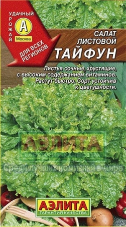 Салат Тайфун листовой 0,5г