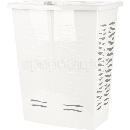 Корзина д/белья Keeplex Regular 60л с крышкой белое облоко KL1708/8шт/ПР Корзина д/белья Keeplex Regular 60л с крышкой белое облоко KL1708/8шт/ПР