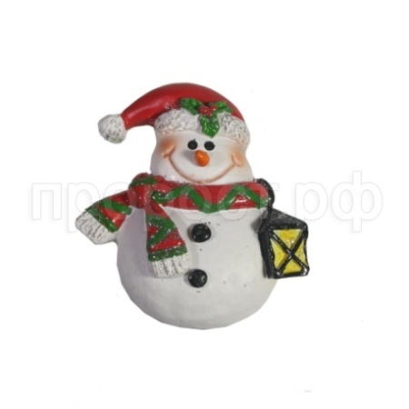 Магнит Снеговик с фонарем 715296/W191  Магнит Снеговик с фонарем 715296/W191