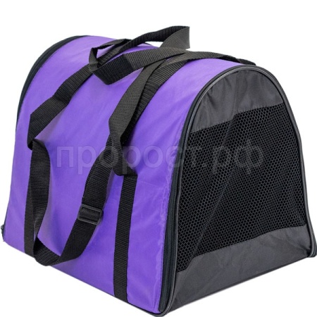 Сумка переноска Конверт-Туннель №0 расклад.с карманом и ремнем 33*19*21см фиолетовый/9025/Дарэлл