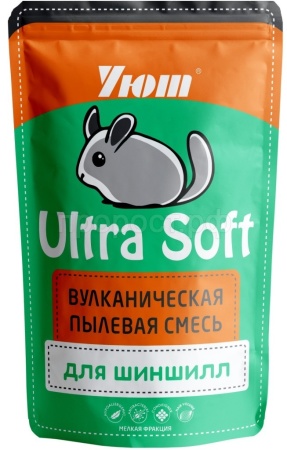 Песок для шиншил вулканическая смесь Уют Ultra Soft 730 гр