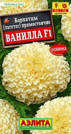 Бархатцы Ванилла F1 прямостоячие 7шт 