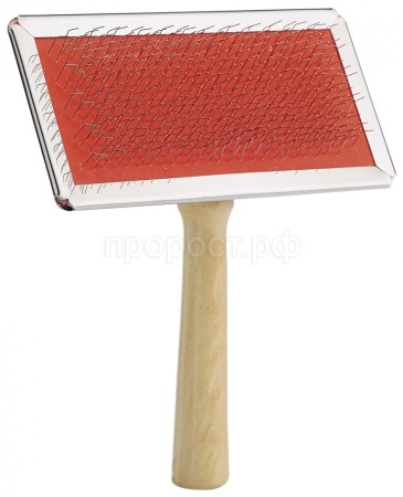 Пуходерка Средняя деревянная ручка и металлические зубья без капель 13*11см Пуходерка Средняя деревянная ручка и металлические зубья без капель 13*11см