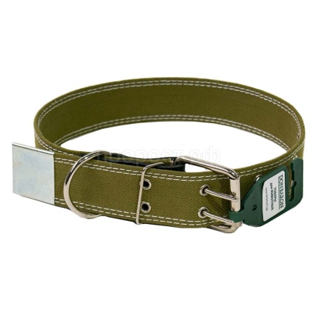 Ошейник брезент 1сл 45мм*80см/DONBARON