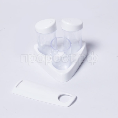 Набор для специй Люмици белый С586